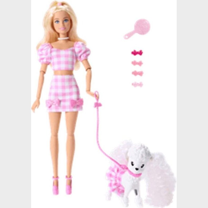 Barbie - Twinning Looks - Dukke Og Hund - Sljfer
