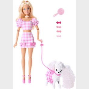 Barbie - Twinning Looks - Dukke Og Hund - Sl�jfer