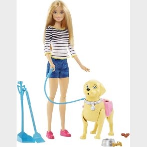 Barbiedukke - Barbie Med Hund