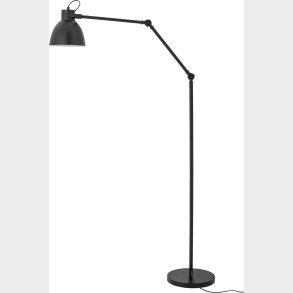 Creative Collection - Barca Gulvlampe - Sort - Metal