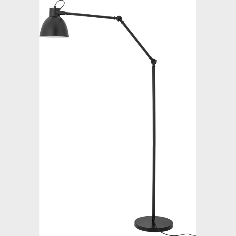 Creative Collection - Barca Gulvlampe - Sort - Metal