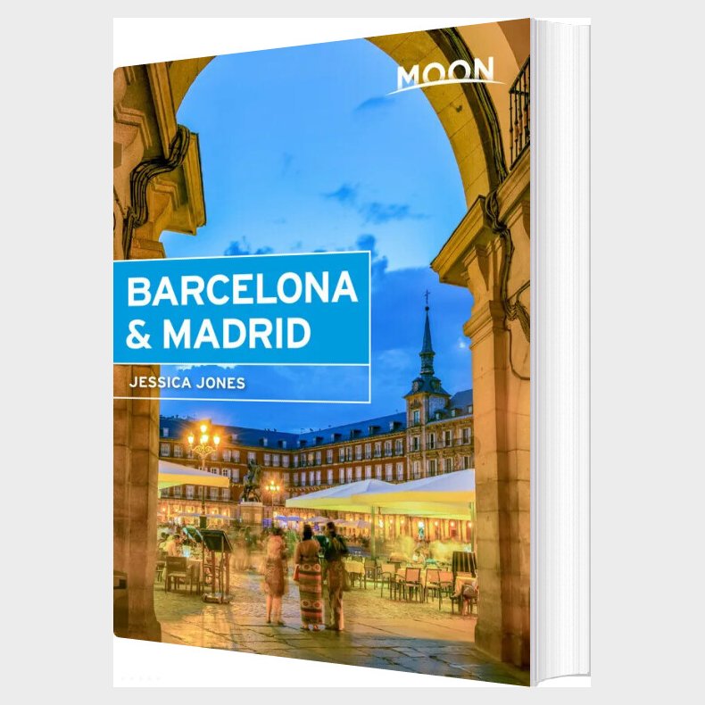 Barcelona & Madrid, Moon - Jessica Jones - English Book