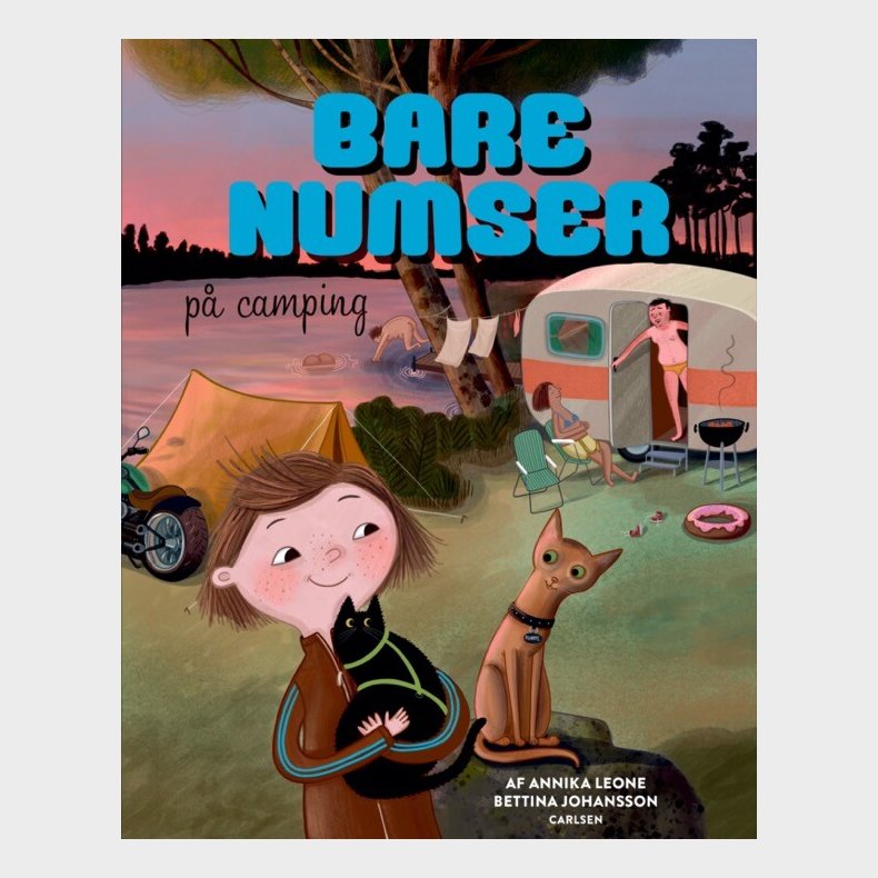 Bare Numser P� Camping - Annika Leone - Bog
