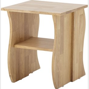 Bloomingville - Bark Taburet - Natur - Gummitr