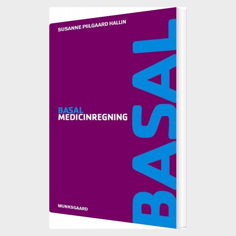 Basal Medicinregning - Susanne Piilgaard Hallin - Bog