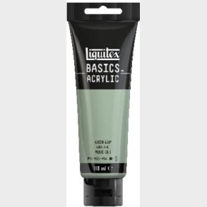Liquitex - Basics Acrylic - Akrylmaling - Green Grey 118 Ml