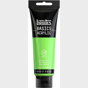 Liquitex - Basics Acrylic - Akrylmaling - Metallic Green 118 Ml
