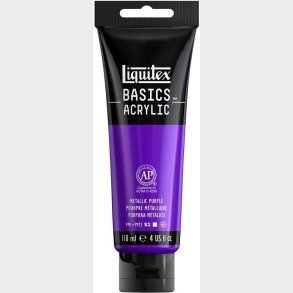 Liquitex - Basics Acrylic - Akrylmaling - Metallic Purple 118 Ml