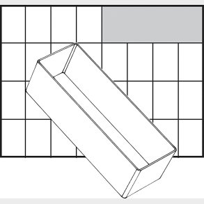 Basisindsats - Nr. A8-2 - H 47 Mm - Str. 157x55 Mm - 1 Stk.