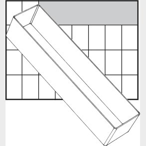 Basisindsats - Nr. A8-3 - H 47 Mm - Str. 235x55 Mm - 1 Stk.