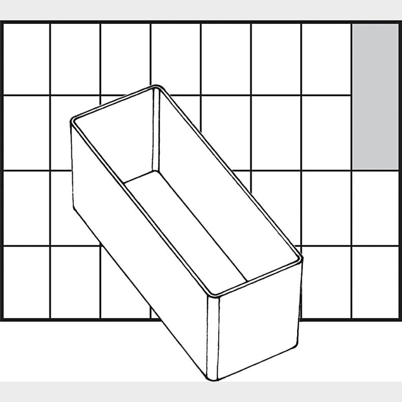 Basisindsats - Nr. A9-2 - H 47 Mm - Str. 109x39 Mm - 1 Stk.