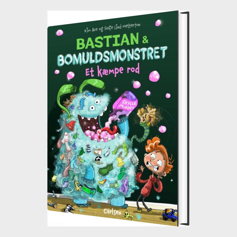 Bastian Og Bomuldsmonstret - Et K�mpe Rod - Kim Ace - Bog