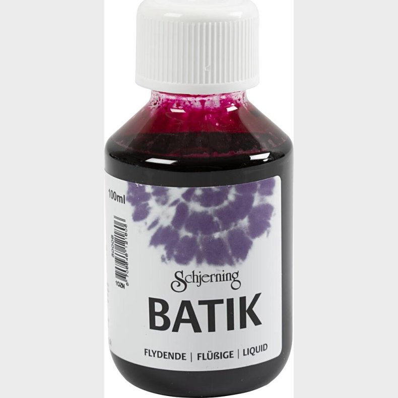 Batikfarve - Syren - 100 Ml - Schjerning