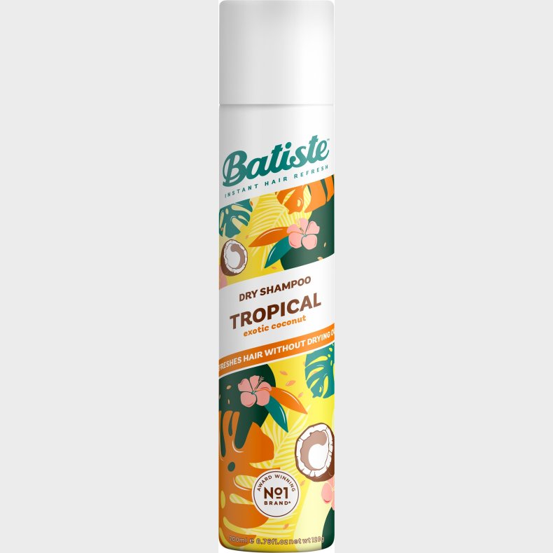 Batiste Trshampoo - Dry Shampoo Tropical 200 Ml