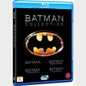 Batman // Batman Returns // Batman Forever // Batman And Robin - Blu-Ray