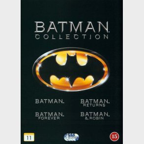 Batman // Batman Returns // Batman Forever // Batman And Robin - DVD - Film