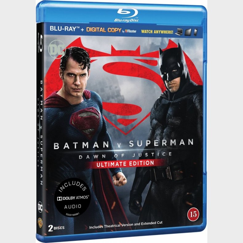 Batman Vs Superman: Dawn Of Justice - Ultimate Edition - Blu-Ray