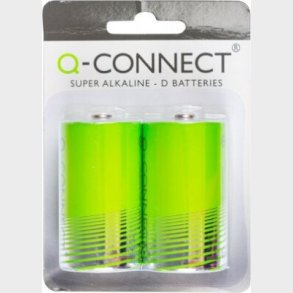 Batteri D - 2 Pak