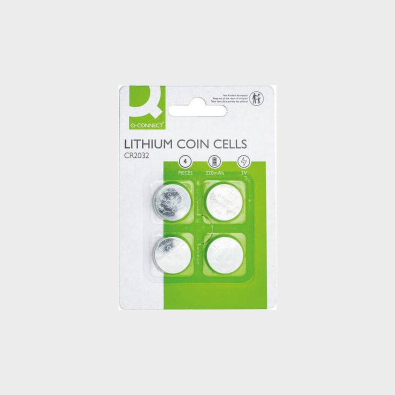Batteri Knapcelle Cr2032 - 4 Stk