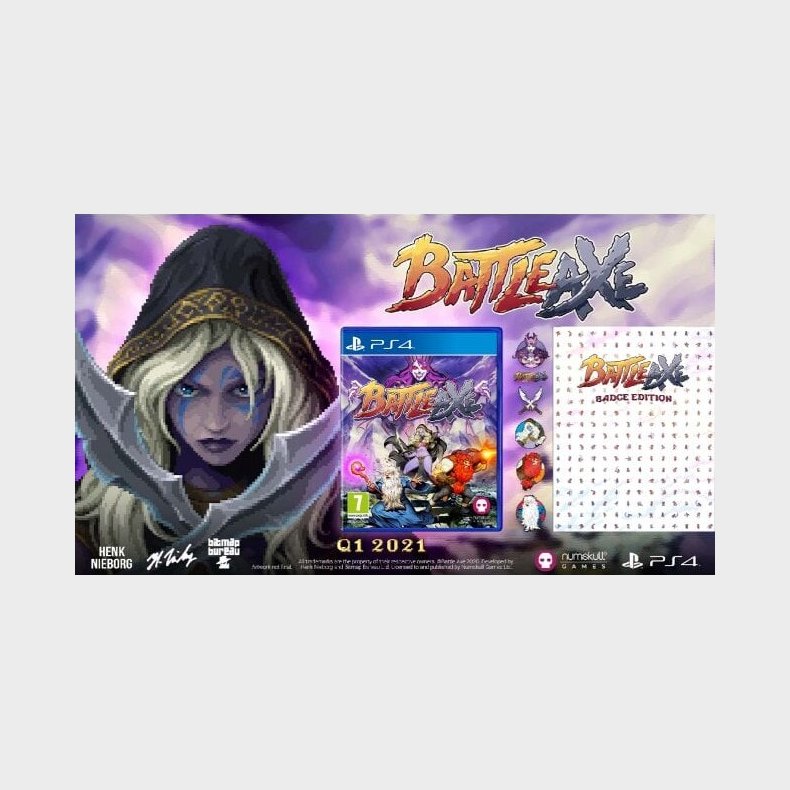 Battle Axe (pin Badges Set) - PS4