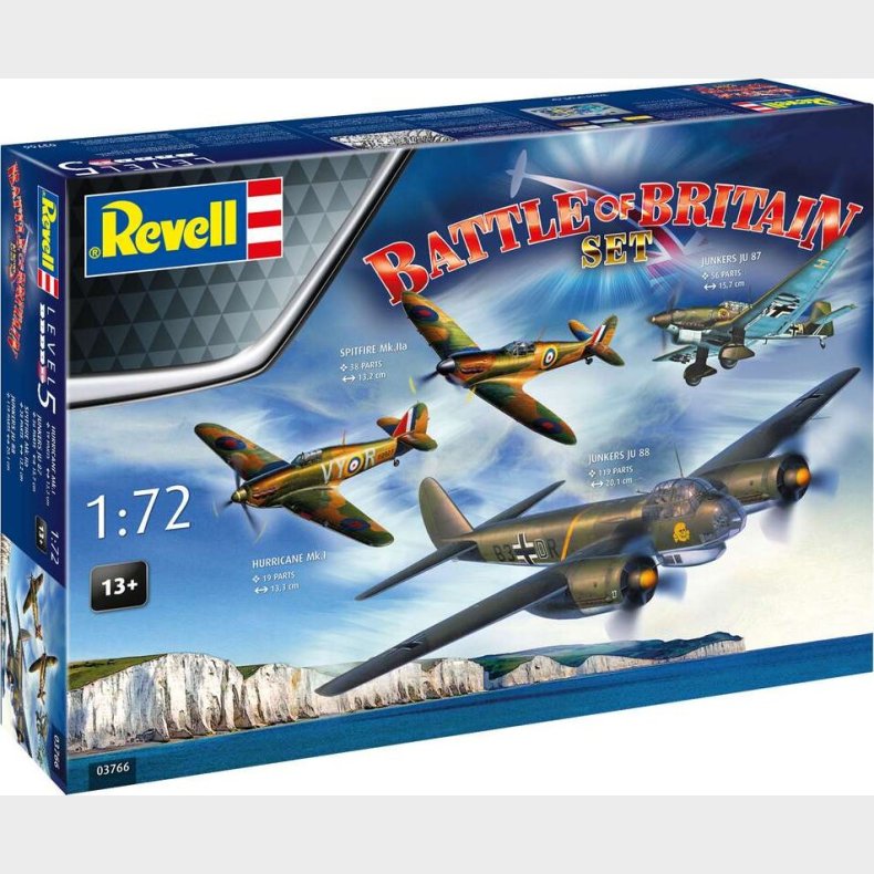 Battle Of Britain 85th Anniversary Set 1:72 - 03766 - Revell