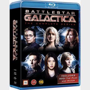 Battlestar Galactica - Den Komplette Serie - Blu-Ray - Tv-serie