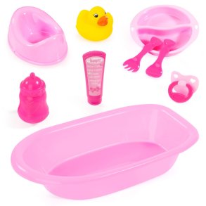 Bayer Design Dukke badekar st med tilbehr