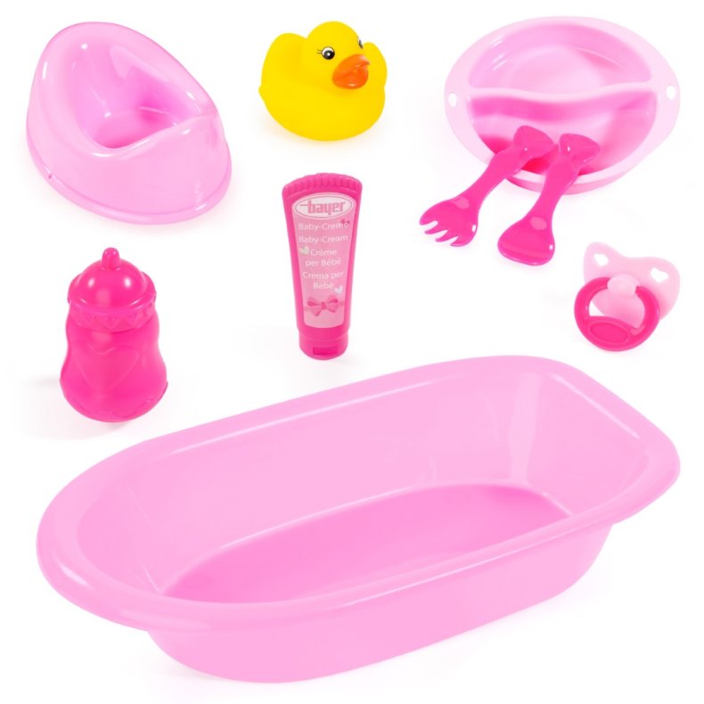 Bayer Design Dukke badekar st med tilbehr
