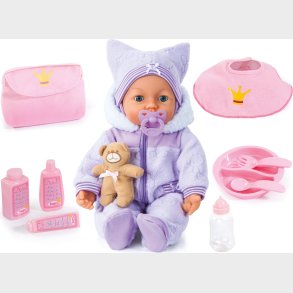 Bayer - Dukke Med Lyde Og Bevgelse - Piccolina Magic Eyes - 46 Cm