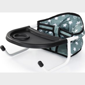 Dukkestol Til Bord - Grn Med Stjerner - Bayer