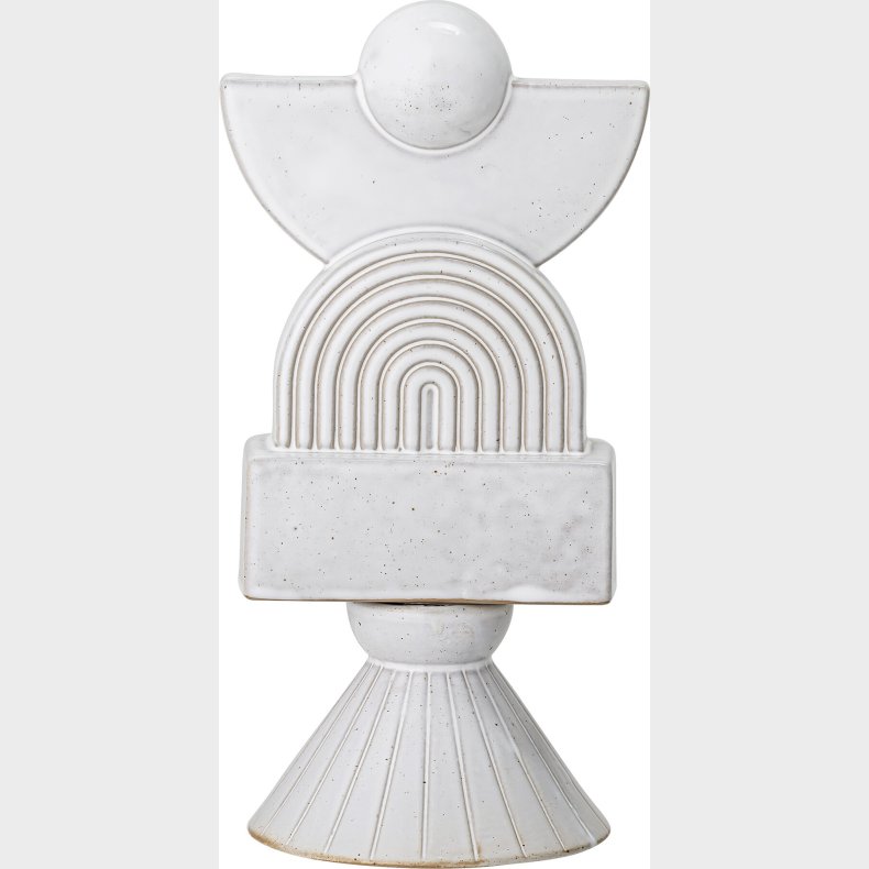 Bloomingville - Beatrice Dekoration - Hvid - Stentj