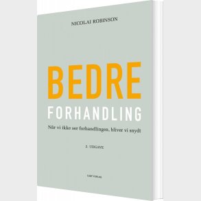 Bedre Forhandling - Nicolai Robinson - Bog
