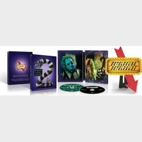 Beetlejuice Beetlejuice -  Premium With Light + Beetlejuice (1988) - 4K Blu-Ray