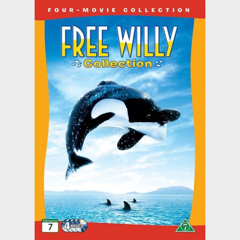 Free Willy Collection 1-4 / Befri Willy Samling 1-4 - DVD - Film