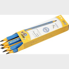 Begynderblyant - L 14 Cm - Tykkelse 10 Mm - Mine 4 Mm - 12 Stk.