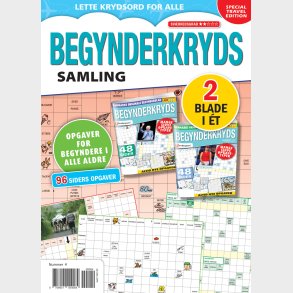 Begynderkryds Samling - Tankesport - Bog