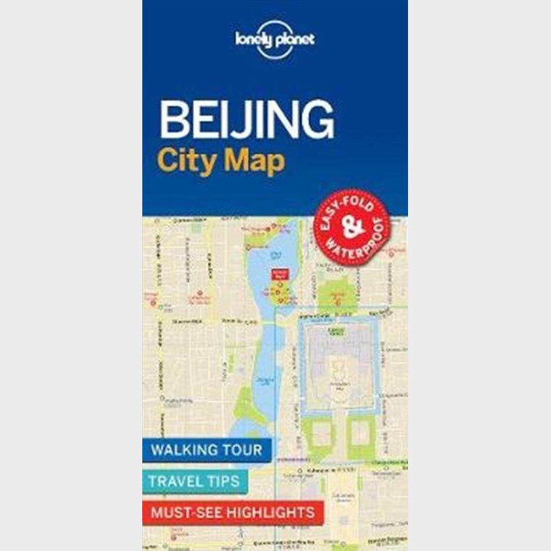 Beijing City Map - Lonely Planet  - English book