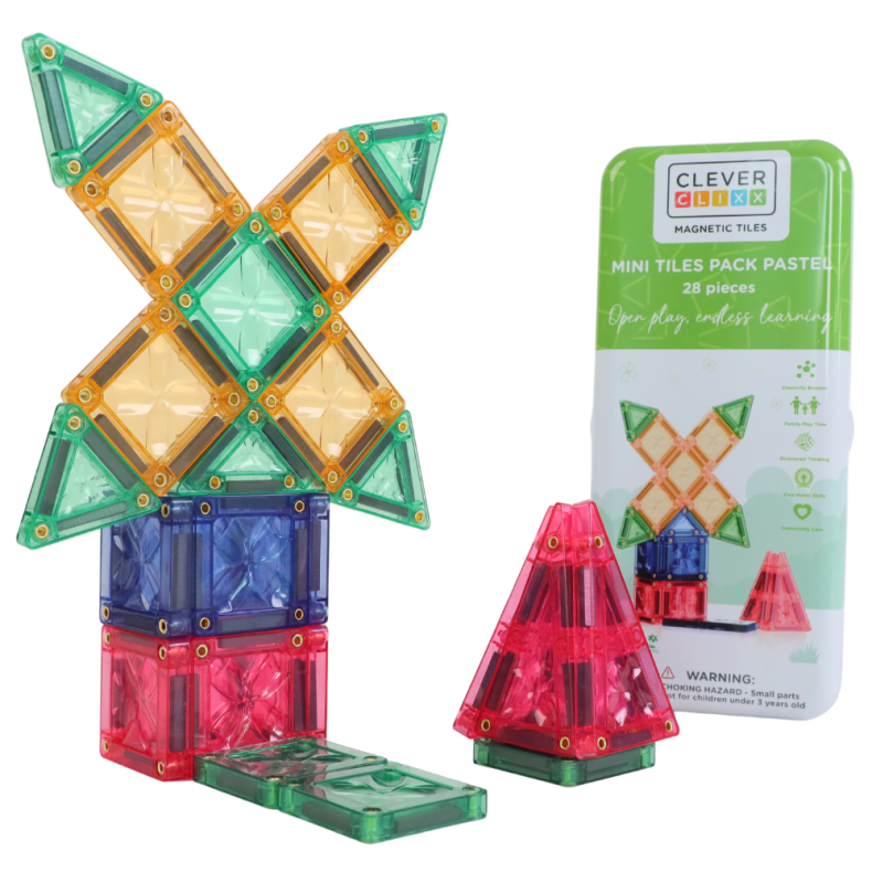 Cleverclixx | Pastel Mini, 28 stk