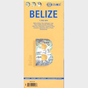 Belize - Borch Maps  - English book