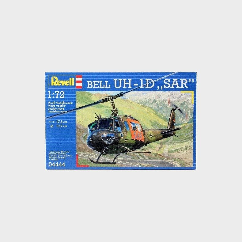 Revell - Bell Uh-1d 'sar' Modelhelikopter - 1:72 - 04444