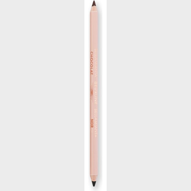Bellamianta - Deuxline 2 In 1 Eyeliner Pencil - Black And Brown - 1.6g