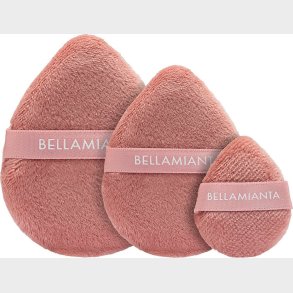 Bellamianta - Velvet Powder Puffs - 3 Stk