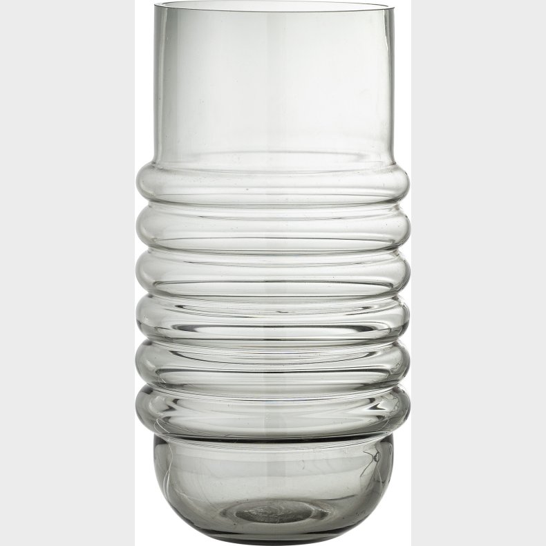 Bloomingville - Belma Vase - Gr - Glas - H 30 Cm