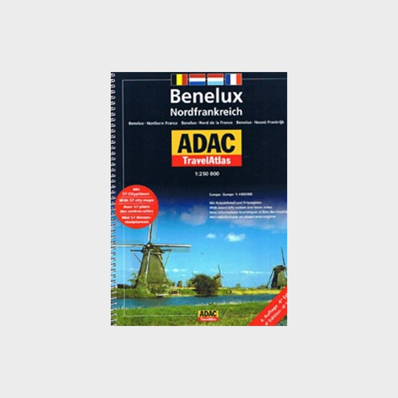 Benelux Nordfrankreich - English book