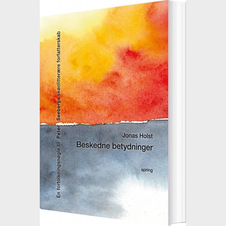 Beskedne Betydninger - Jonas Holst - Bog