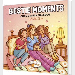 Bestie Moments: Cute & Girly Malebog - Bog