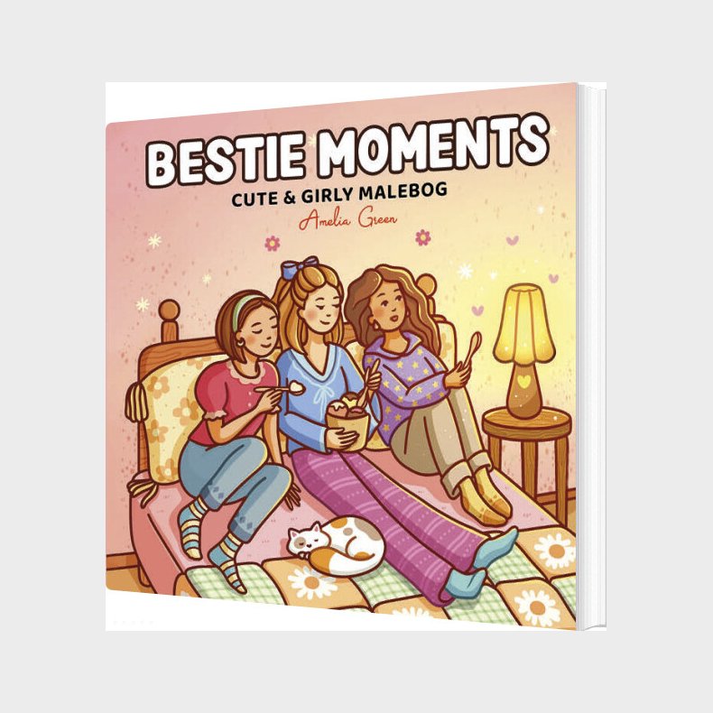 Bestie Moments: Cute & Girly Malebog - Bog