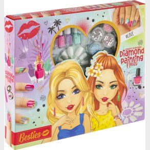 Neglest Til Brn - Diamond Painting Nails - Besties