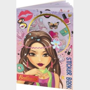 Besties Sticker Book A5 Foil - Gr�n - Bog