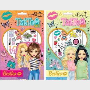Besties Tattoo Set - 2 Ark 20 X 13 Cm